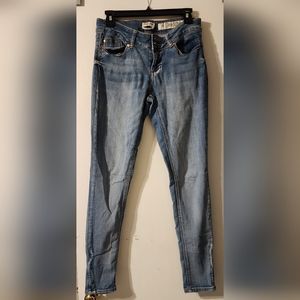 Indigo Rein Low Rise Skinny Jeans sz 9 (Juniors)